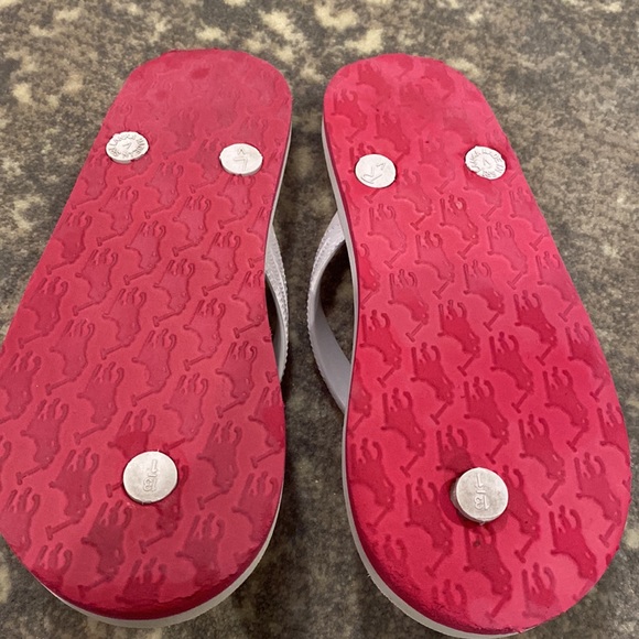 POLO KIDS FLIP FLOPS SIZE 11 LITTLE GIRLS - Picture 3 of 9